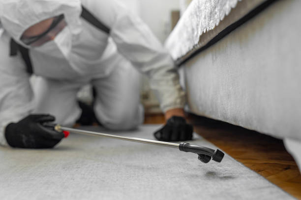 Professional Termite Control technician working in Atmore, AL